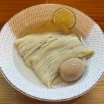 鰹昆布出汁醤油つけそば味玉子入り(つけそば神宮寺)