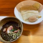 鰹昆布出汁醤油つけそば味玉子入り(つけそば神宮寺)