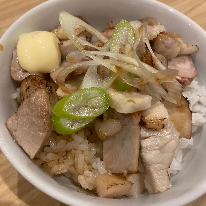 ミニチャーマヨ丼(麺屋ひぐらし)