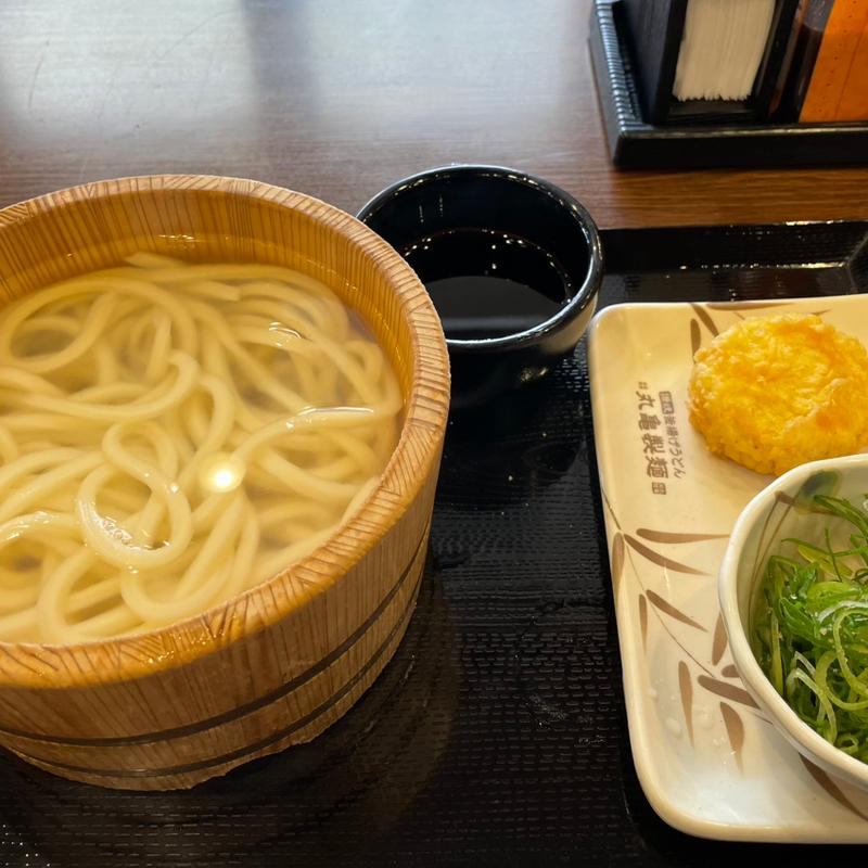 釜揚げうどん並(丸亀製麺大和)