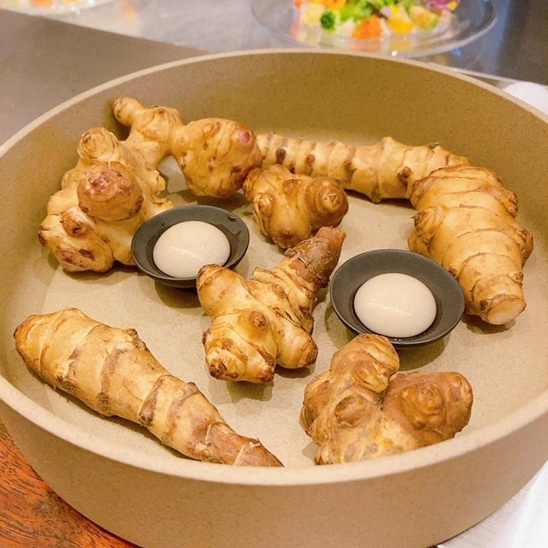 菊芋のスープ（ランチコース）(NAKADO)