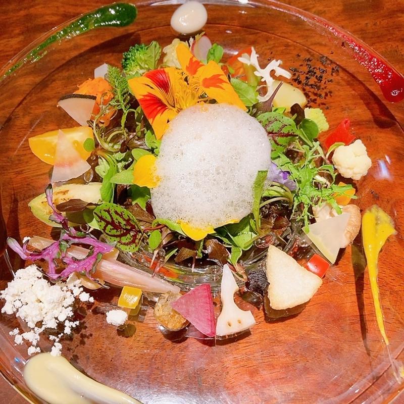 旬の野菜プレート（ランチコース）(NAKADO)