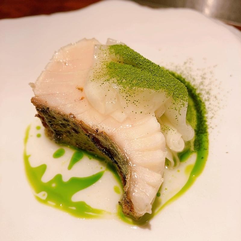 鰆のソテーカブのマリネ添え（ランチコース）(NAKADO)