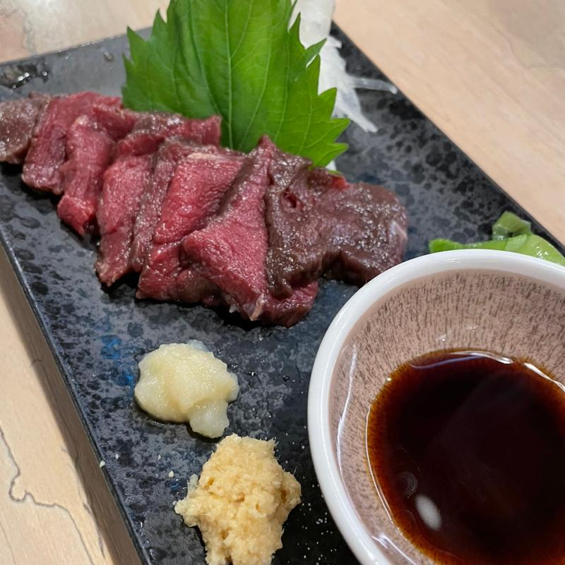 馬刺し(焼き鳥　石橋)