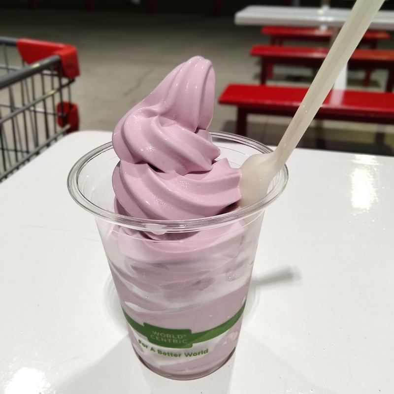 紅芋ソフトクリーム(コストコホールセール 入間倉庫店)