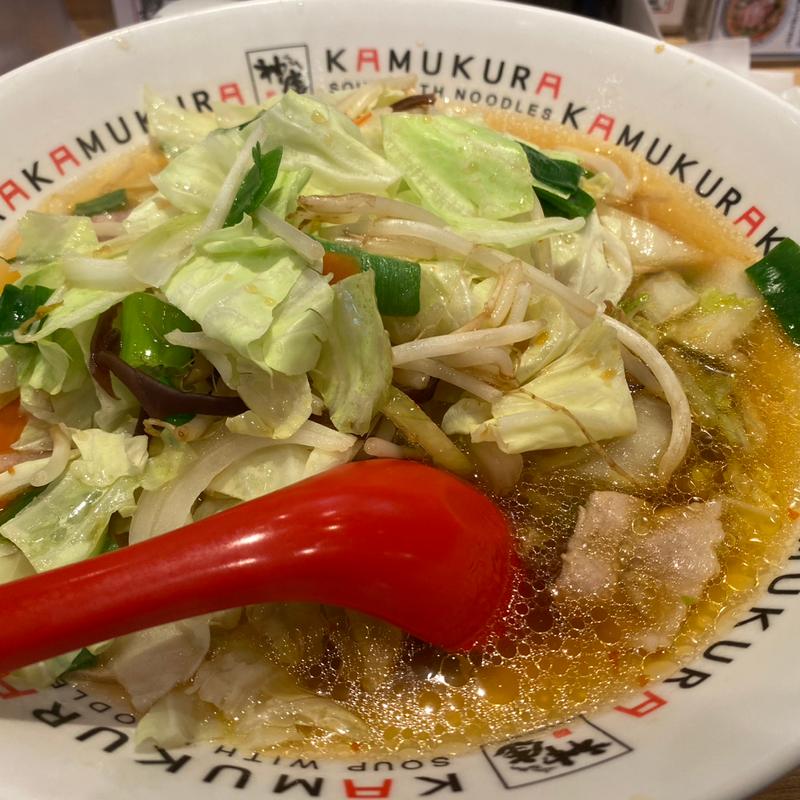 野菜いっぱいラーメン(どうとんぼり神座東京ドームシティ店 （ドウトンボリカムクラ）)