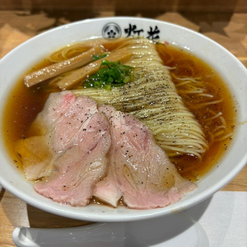 昔ながらの中華そば(鯛塩そば 灯花)