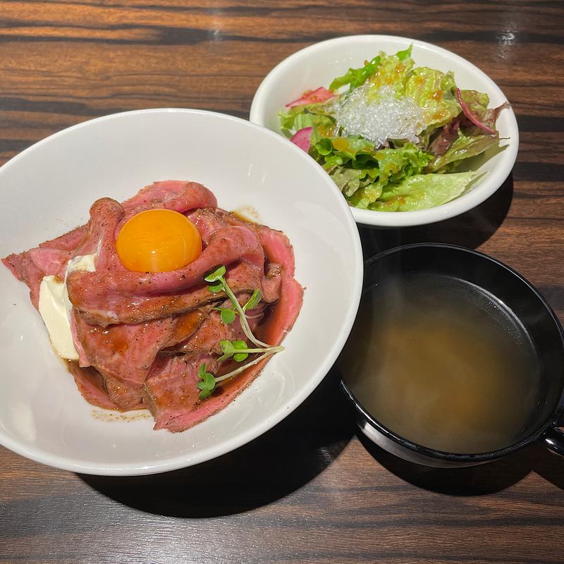自家製ローストビーフ丼 レギュラー(Dining　集 )