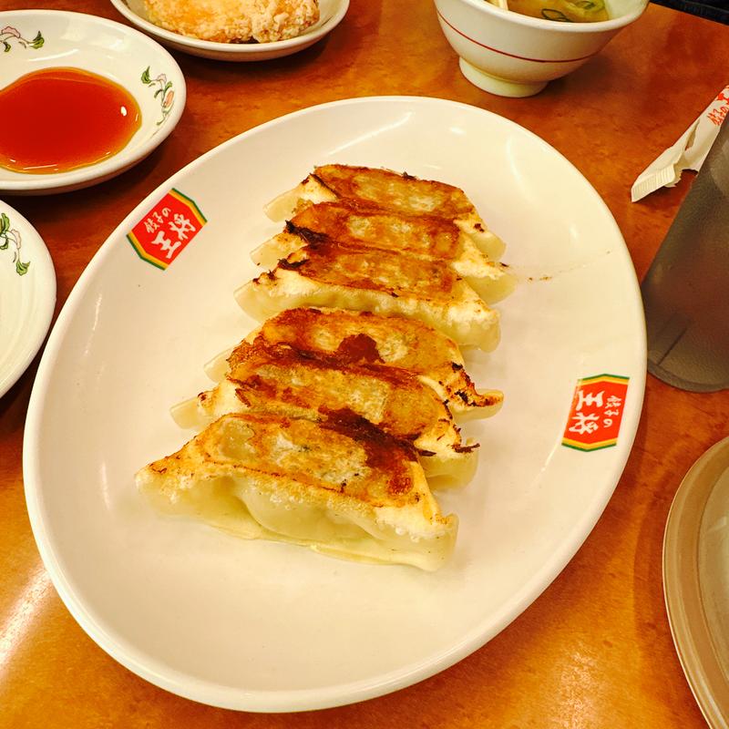 にんにくゼロ餃子(餃子の王将 出戸店)