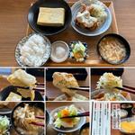 だし巻き玉子とチキン南蛮定食(ハレツバメ　新宿三丁目店)
