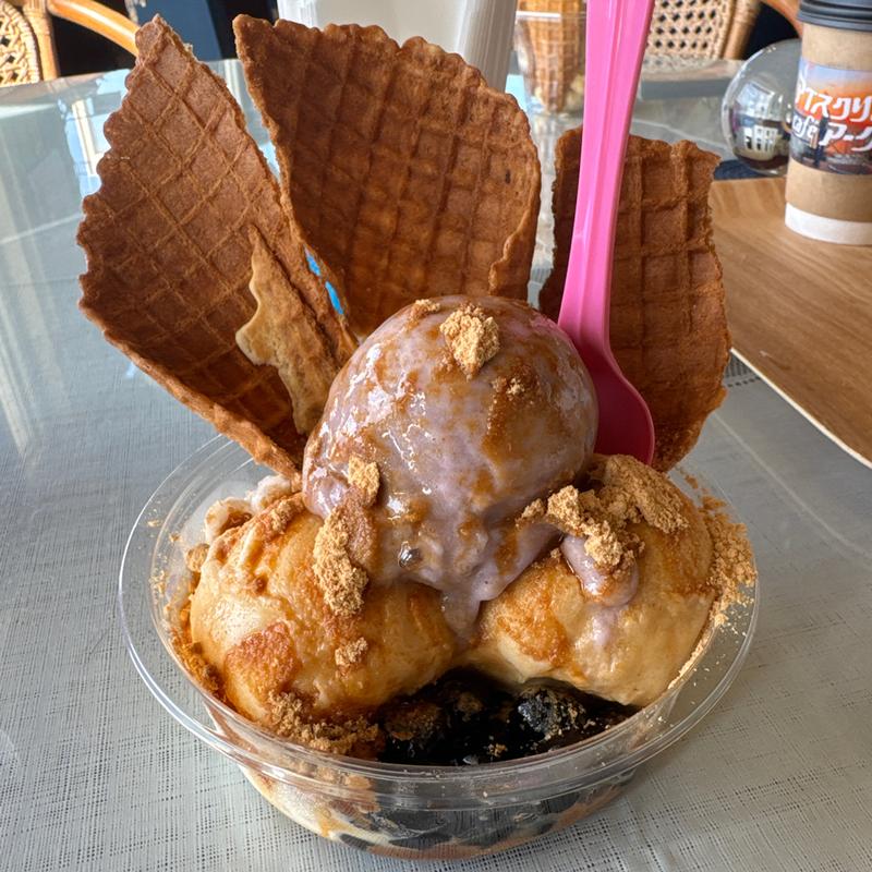 和風3種盛り(アイスクリンカフェ アーク （Ice Crean Cafe【旧店名】アイスクリンカフェ 夕覧舟）)