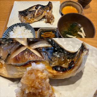 鯖一夜干し定食