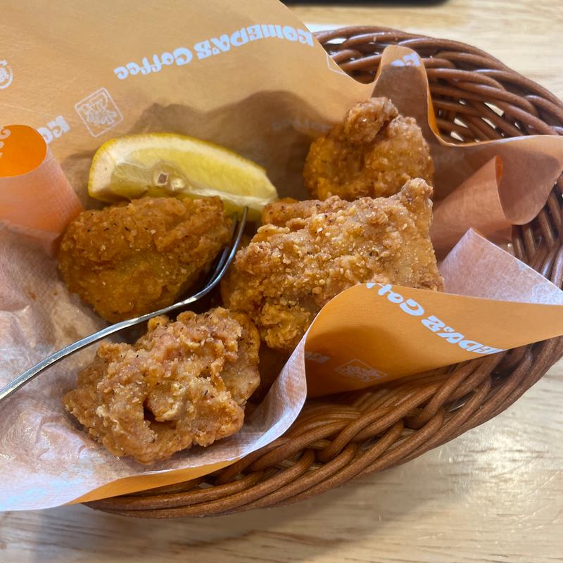 コメチキ(コメダ珈琲店 新宿三丁目店)