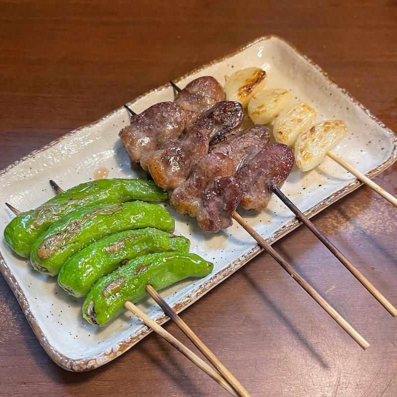 はつ・ししとう・にんにく(串バー あ・うん （くしばーあうん）)