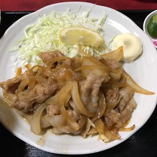 豚の生姜焼き定食