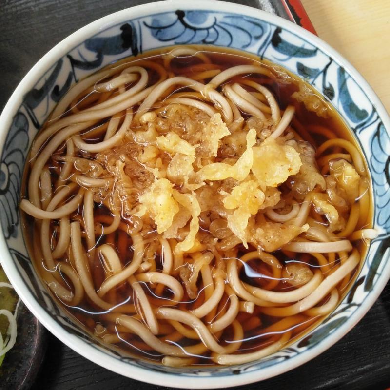 小たぬきそば(長寿庵)