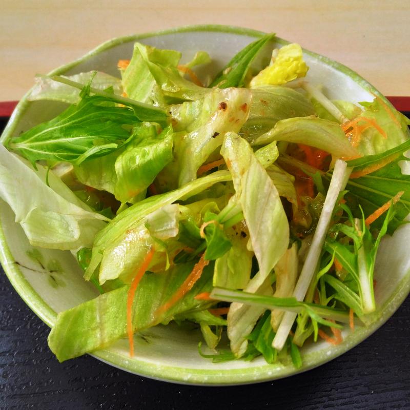 ミニサラダ(長寿庵)