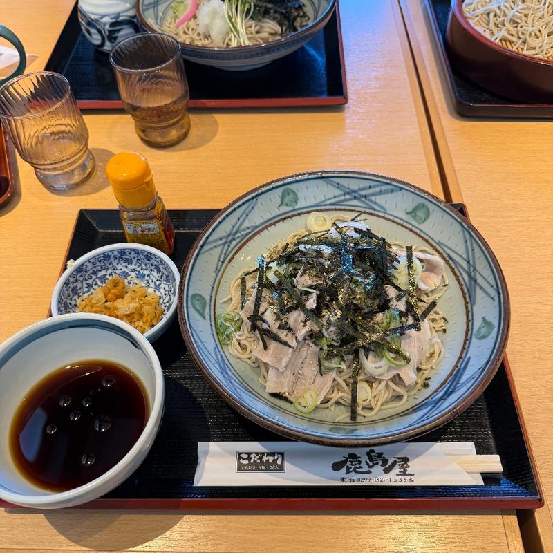 冷たい肉そば(こだわり 鹿島屋)