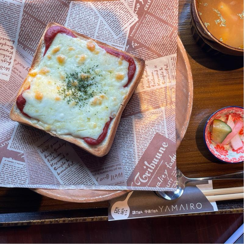 チーズトースト(朝ごはん午後ごはんYAMAIRO)