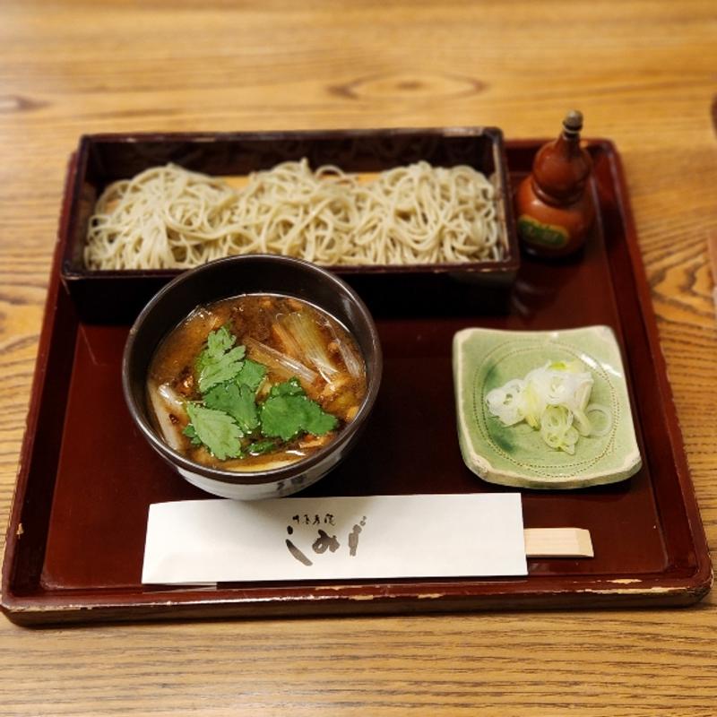 鴨せいろ(蕎麦處 しみず)