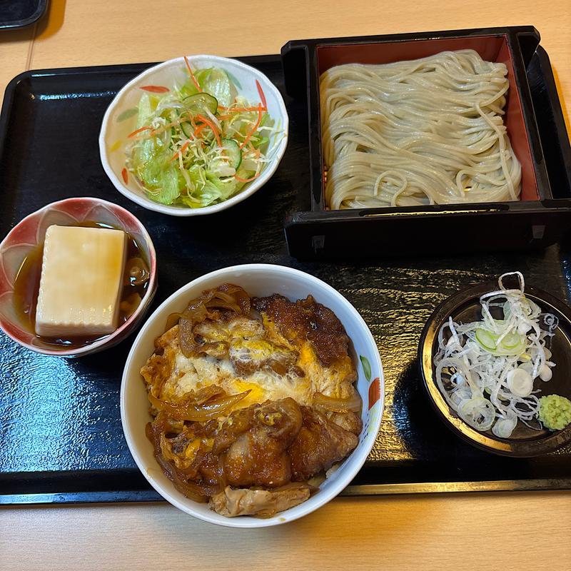 ミニ親子丼セット(里味 程島店 （さとみ）)