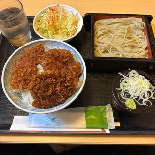 タレカツ丼セット　大盛(里味 程島店 （さとみ）)