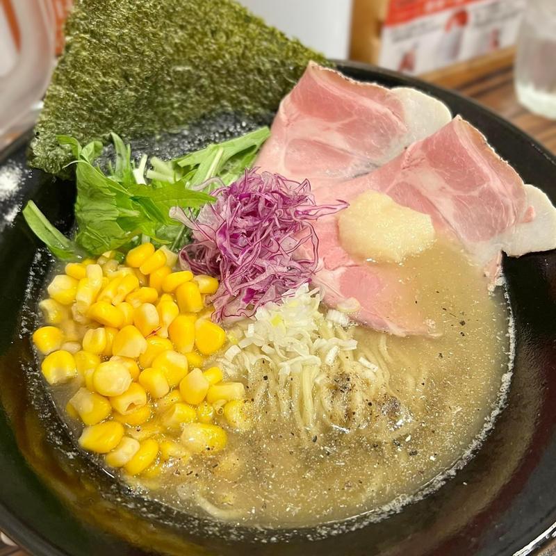 濃烈煮干しのクリーミーsoda(麺屋 一翔)