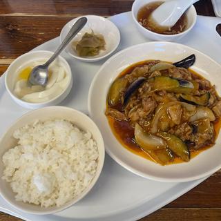 マーボーナス定食(中国ラーメン 楊)