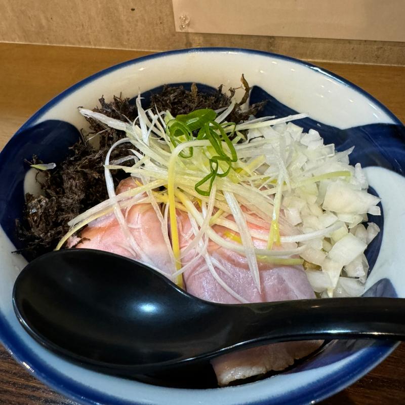 煮干し油そば(夜空と大地sake＆noodle)