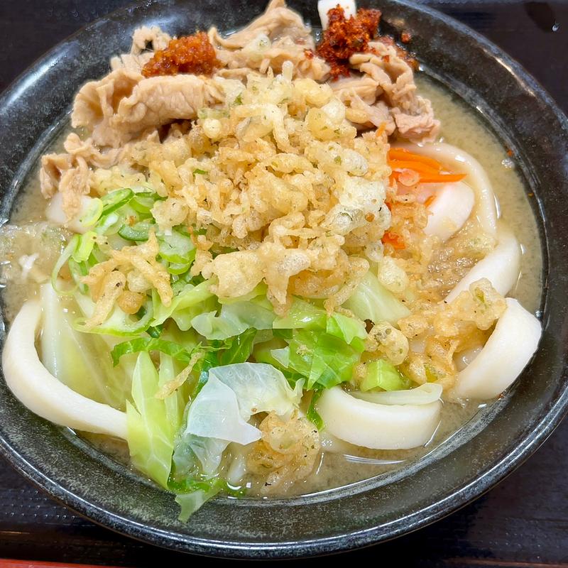 肉うどん(吉田のうどん　とがわ)