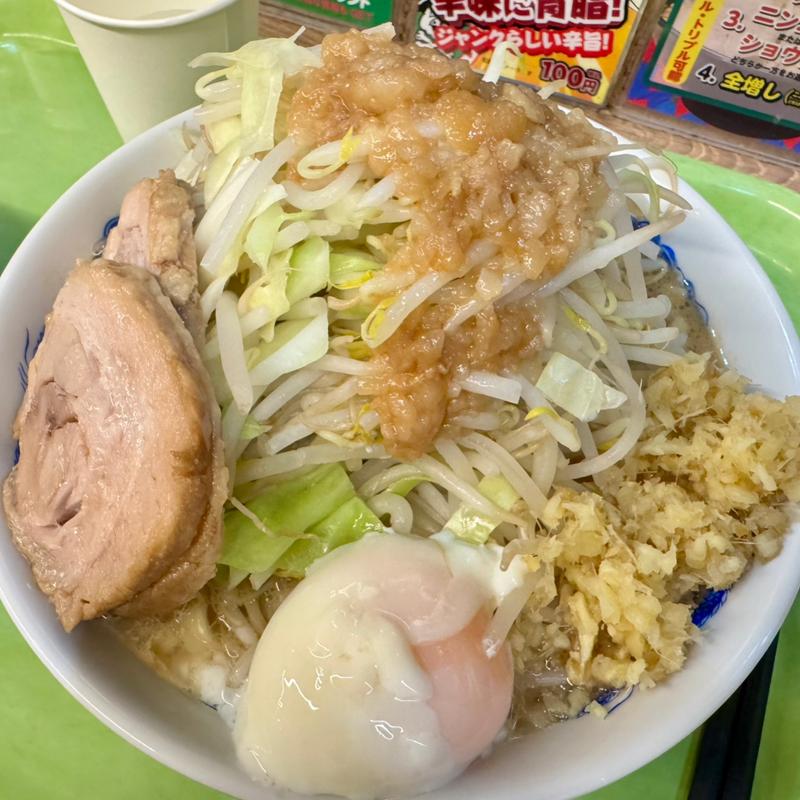 ラーメン＋温玉＋チャーシュー1枚(ジャンクガレッジ カインズ羽生店)
