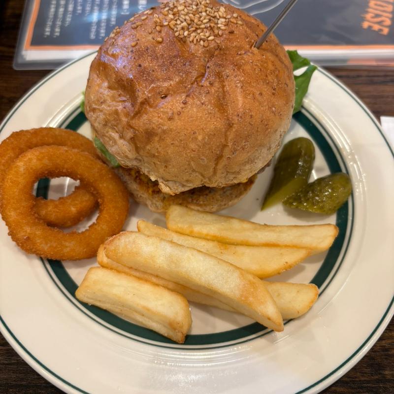 ハンバーガー(CAFE & DINER WAGER)