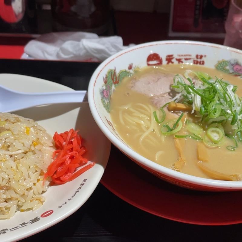 こってりラーメン　チャーハンセット(天下一品 守山中学校前店)
