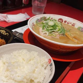 こってりラーメン　唐揚げセット(天下一品 守山中学校前店)