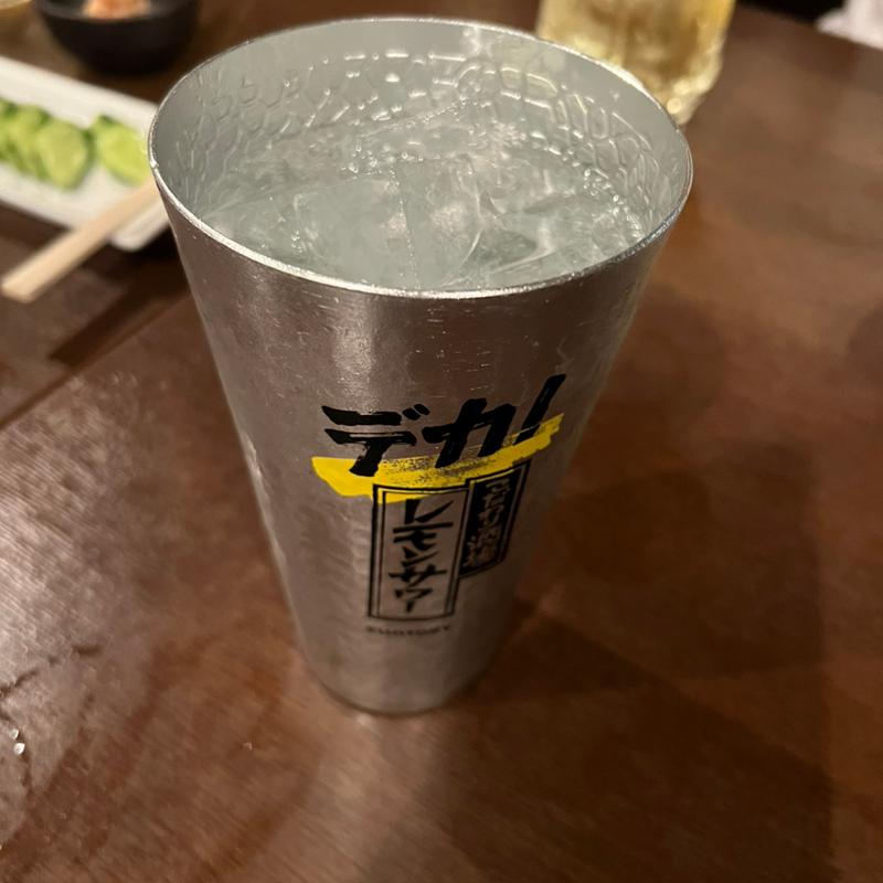 メガレモンサワー(草加やきとり梵-TORIBON-)