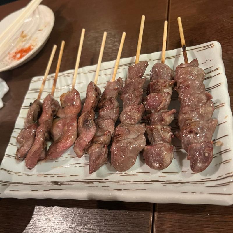 タン　砂肝(草加やきとり梵-TORIBON-)