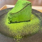 抹茶バスクチーズケーキ(丸安茶業・頓宮茶寮)