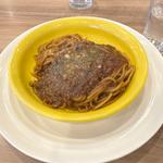 ミートソースランチ