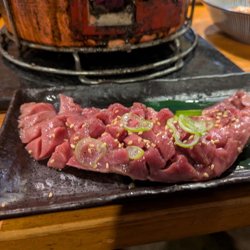 豚タン半身焼き(庄内ホルモン 鶴岡店 )