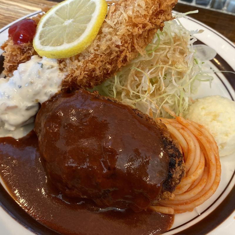 ハンバーグランチ(Yo-shoku OKADA （ヨウショク オカダ）)