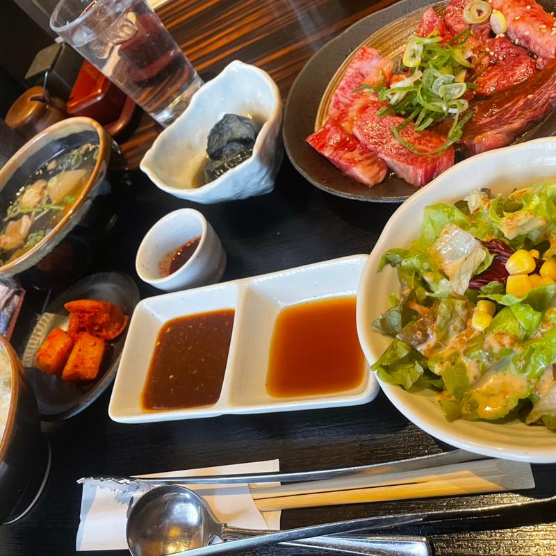 サービスランチ(創作焼肉 神戸 牛乃匠)