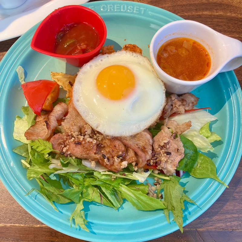 グリルビーフのサラダジャンバラヤ(むさしの森珈琲 北久里浜店)