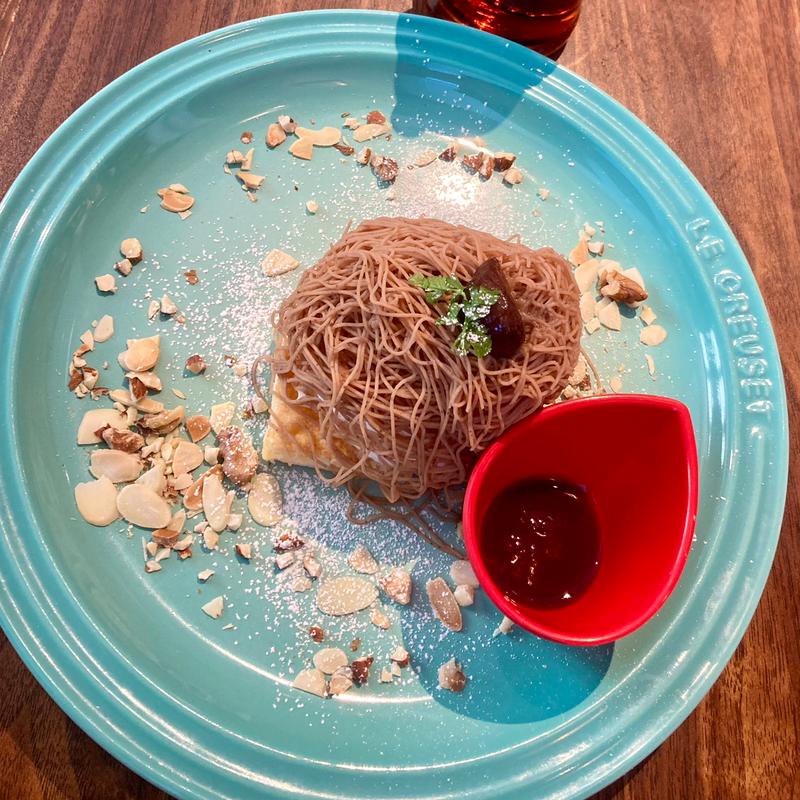 モンブランパンケーキ(むさしの森珈琲 北久里浜店)