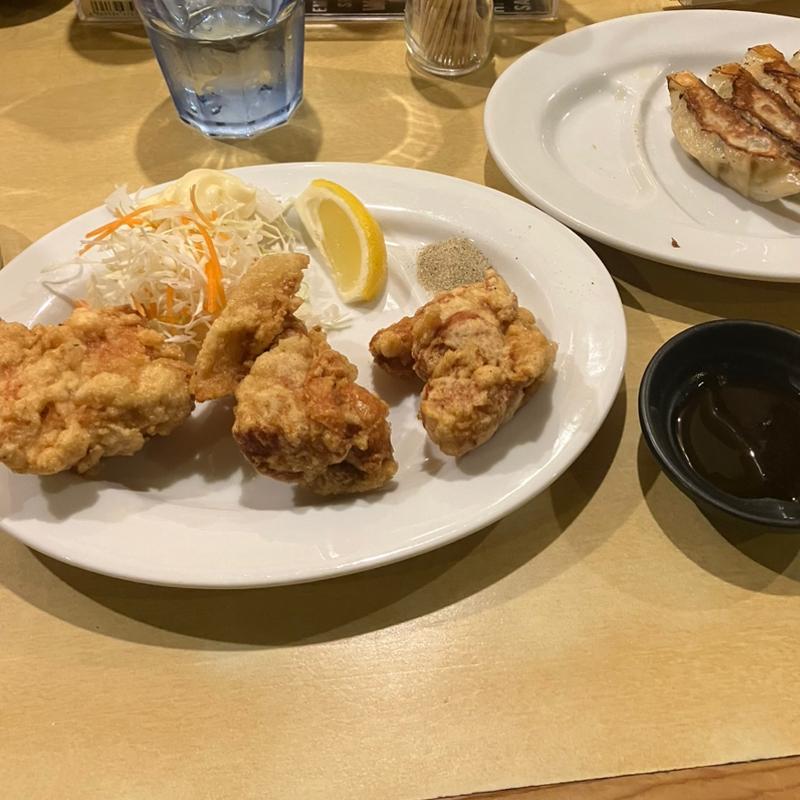 若鶏唐揚(ラーメン家族 上新庄店 )