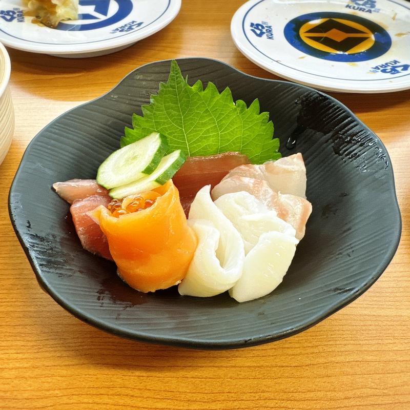 お刺身 五種盛り(くら寿司 中目黒駅前店)
