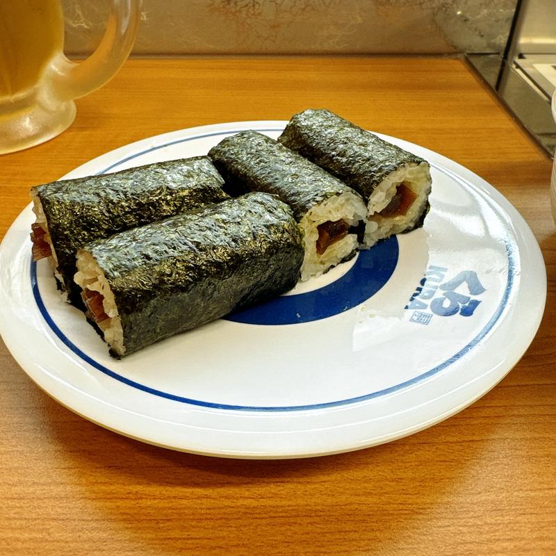 かんぴょう巻(くら寿司 中目黒駅前店)