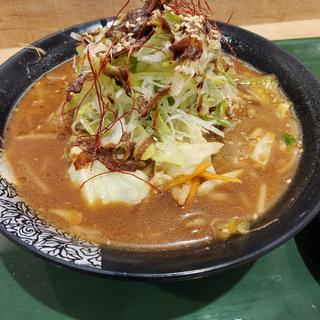 八丁味噌ラーメン(開花屋 楽麺荘 岡崎SA店)