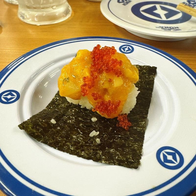 海鮮うに手巻き（一貫）(くら寿司 中目黒駅前店)
