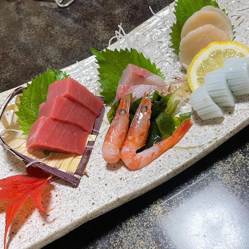 刺身五種盛り(仙岳 )