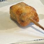海老とムカゴのしんじょうの串揚げ(有馬楽膳 桜)